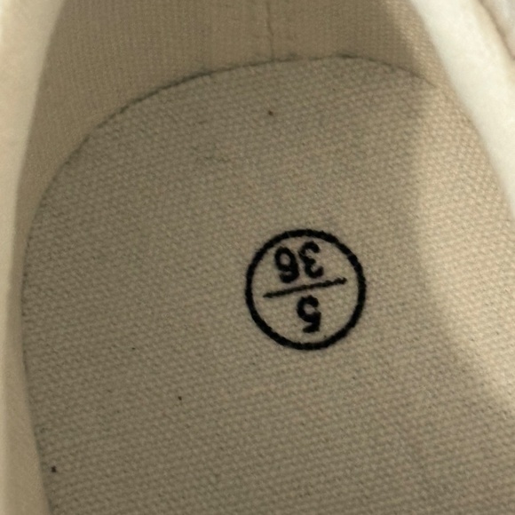 NEW - Women's Fashion Casual White Platform Sneakers - SZ 5 - Picture 6 of 12